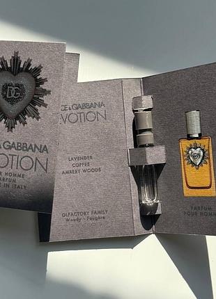Dolce & gabbana devotion pour homme parfum парфум  пробник по 1,5мл спрей