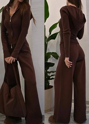 Костюм в рубчик 🤎