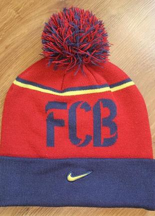 Унисекс шапка бини барселона fc barcelona winter beanie - nike