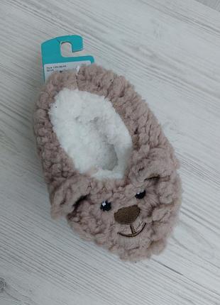 Брендовые теплые пинетки