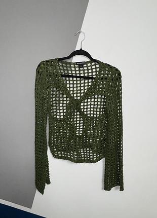 Светр крупної вʼязки plt