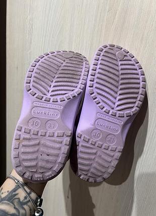 Крокси 💜💟 crocs на дівчинку 6