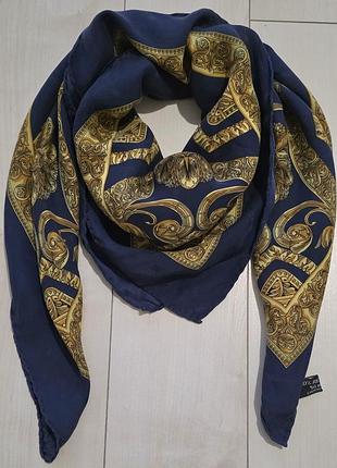 Стильный модный брендовый шелковый платок платок платок porsche 100% натуральный шелк