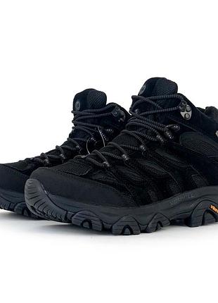Чоботи merrell outmost ventilator mid gore-tex black 4