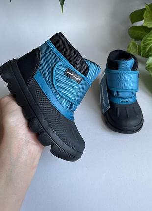 Зимові черевики 25р. 16,4см geox willaboom, водонепроникні ботінки