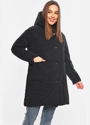 Куртка женская черного цвета