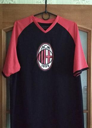Футболка футбольная ac milan 1899 (l-xl) лицензионный оригинал