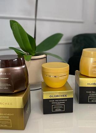 Маска для восстановления волос olorchee hair treatment deep repair 500 мл