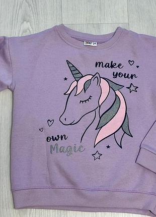 Нова кофта на флісі на зріст 147/152