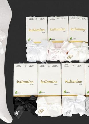 Колготки katamino з бантиком