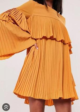 Стильне нарядне плаття ,плісеровка, англія