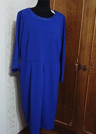 Сток  миди платье с 🏷🏷евр.20 батал