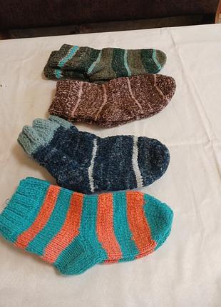 Носки детские вязаные