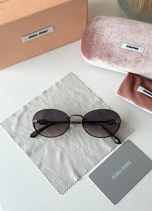 Солнцезащитные очки женские 💣новинка 2025💣🛍️от бренда miu miu
