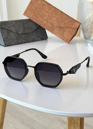 Сонцезахисні окуляри жіночі   💣новинка 2025💣 3 кольори в наявності  🕶️раунди prada 🕶️ унісекс