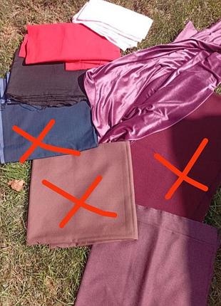 Тканини відрізки продам