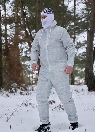 Маскирующий костюм alpine белый