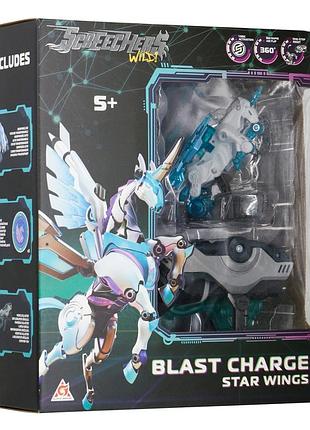 Машинка-трансформер: детский игровой набор s5 l1 стар вингс screechers wild! запускатор-бластер