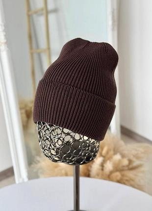 Базовая шапка (унисекс)⭐️55-59 осень/зима