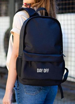 Жіночий повсякденний рюкзак шкільний without з принтом dayoff black