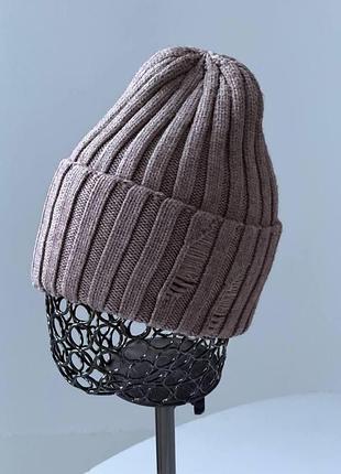 Женская шапка 🔥 шапка рванка 🔥 стильная и тёплая