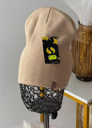 🔥шапка унисекс. пряма 🔥☺️ акрил