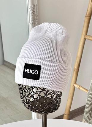 Шапка ◼️hugo◼️(унисекс) 55-59 размер осень/зима