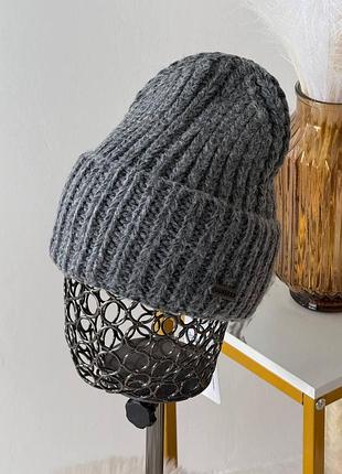 🔥шапка жіноча на підкладці фліс