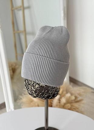 Базовая шапка (унисекс)⭐️55-59 осень/зима