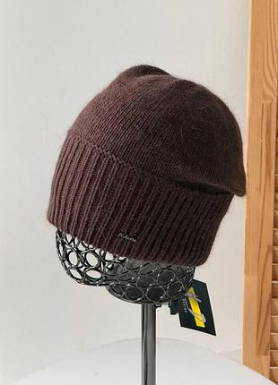 Жіноча шапка 🔥шапка конверт ангорова 🔥