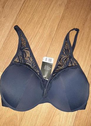 Новый бюстгальтер 75в esmara балконет, с косточками, пуш ап