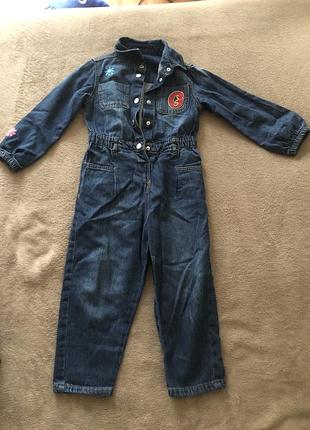 Джинсовий комбінезон на дівчинку ovs