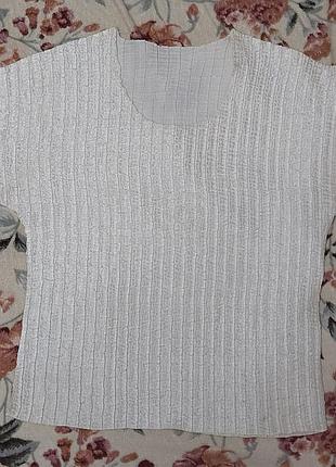 Кофтинка жатка плісе футболка в стилі issey miyake s m