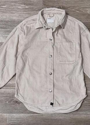 Верхняя рубашка из вельвета