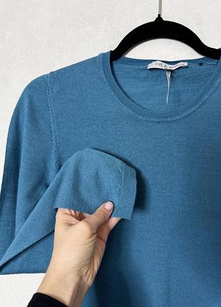 Пуловер светр гольф шерсть реглан