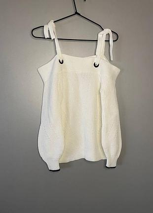 Светр з відкритими плечима 3