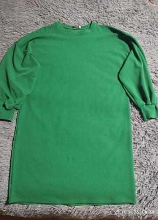 Сукня жіноча святкова зелена великого розміру