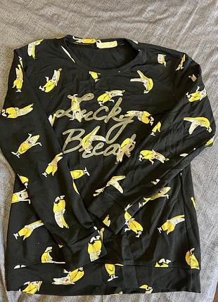 Кофта в банани, прикольна кофта жіноча