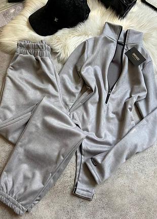 Костюм женский боди и джогеры