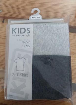 Футболки 2 шт. на хлопчика 8-10 років (р.134-140), 15-16 р. (170-176)