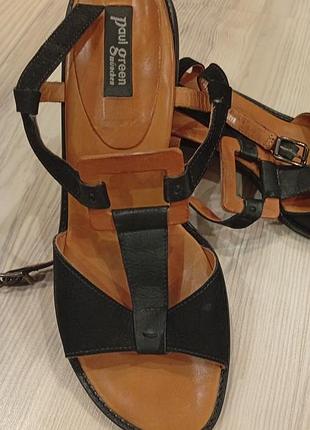 Кожаные босоножки paul green