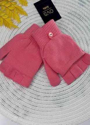 Перчатки рукавиці ovs kids для дівчинки на вік 6-8 років