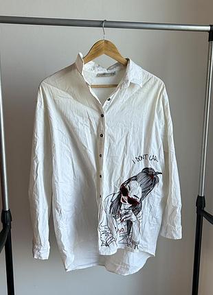 Крута жіноча сорочка оверсайз