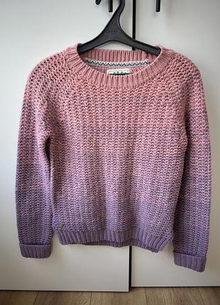 Теплий рожевий светр sc&co