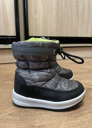 Чоботи/дутіки 26 розміру, 16 см