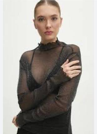 Кофтинка сітка люрексна нитка