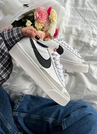 Nike blazer low platform
