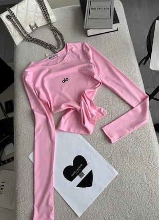 Жіночий лонгслів з вирізом для пальців