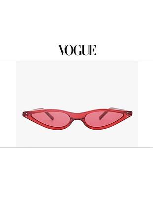 Сонцезахисні окуляри котяче око ультра тонкі іміджеві.