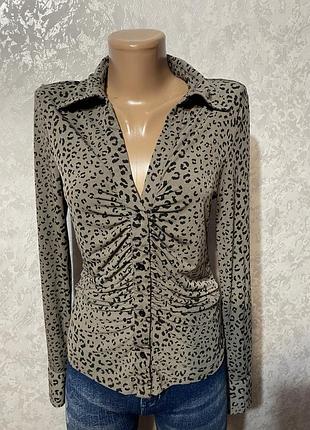 Сорочка блуза принт